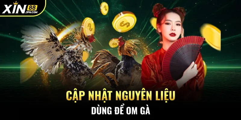 Cập nhật nguyên liệu dùng để om gà